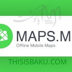 تور باکو تابستان 96، اپلیکیشن همراه نقشه ی آفلاین